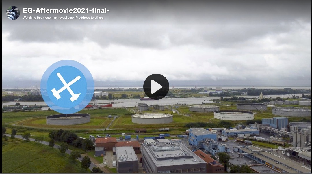 Startbild und Link zum Video Ende-Gelände-Aftermovie 2021